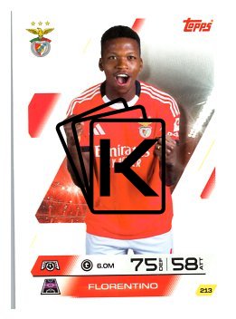 fotbalová kartička 2025-26 Topps Match Attax UCC 213 Florentino (SL Benfica)
