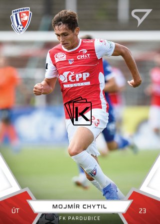 fotbalová kartička 2021-22 SportZoo Fortuna Liga 135 Mojmír Chytil FK Pardubice