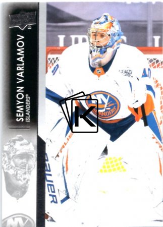 hokejová karta 2021-22 UD Series One 119 Semyon Varlamov - New York Islanders