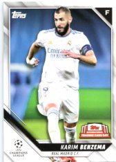 Fotbalová kartička 2021-22 Topps CLBC-3 Karim Benzema - Real Madrid C.F.