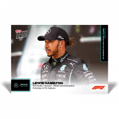 kartička Formule 1 Topps Now 2021 024 Lewi Hamilton Mercedes