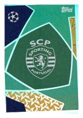 2025-26 Topps Champions League  Sporting CP 410 Club Badge