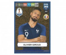 Fotbalová kartička Panini FIFA 365 – 2019 Heroes 393 Olivier Giroud (France)