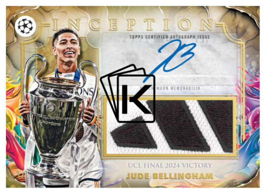 2025-26 Topps UEFA Inception Hobby Box