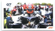 samolepka 2021 Topps Formule 1 Widescreen 148 Pierre Gasly Alpha Tauri