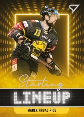 hokejová kartička 2021-22 SportZoo Tipsport Extraliga Serie 2 Starting Line Up SLU-69 Marek Hrbas HC Verva Litvínov