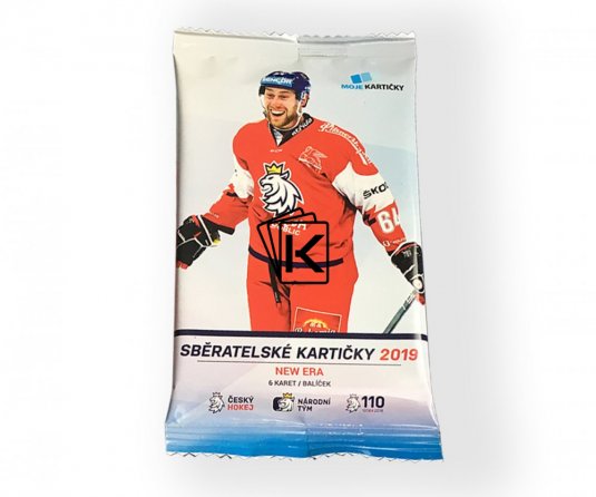 Box hokejových karet  Czech Ice Hockey Team New Era 2019 Retail