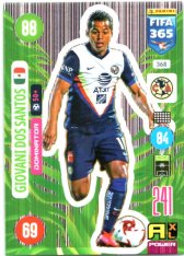 fotbalová karta Panini Adrenalyn XL FIFA 365 2021 Dominator 368 Giovani dos Santos Club América