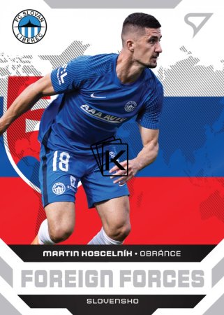 fotbalová kartička 2021-22 SportZoo Fortuna Liga Foreign Forces FF27 Martin Koscelník FC Slovan Liberec