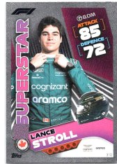 2022 Topps Formule 1Turbo Attax F1 Superstars 312 Lance Stroll (Aston Martin)