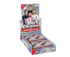 2025 Topps Chrome MLS Hobby Box