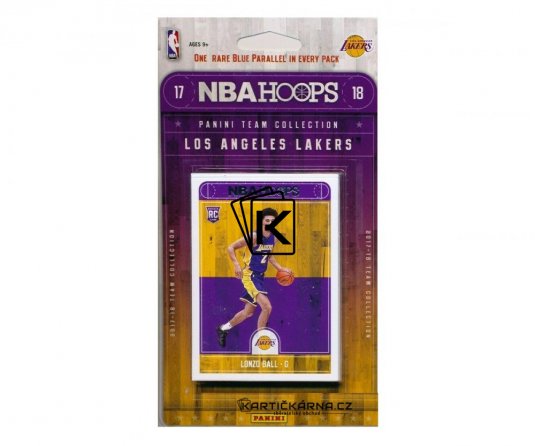 2017-18 Panini Donruss Basketball Los Angeles Lakers Team set