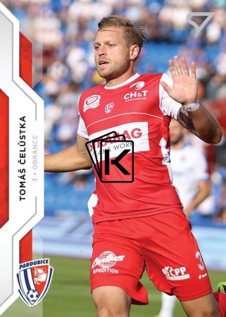 fotbalová kartička SportZoo 2020-21 Fortuna Liga Base 134 Tomáš Čelůstka FK Pardubice