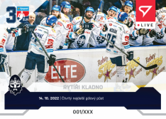 Hokejová kartička SportZoo 2022-23 Live L-023 Rytíři Kladno