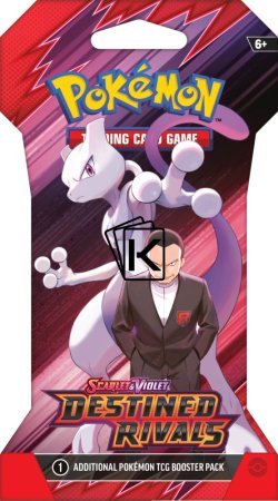Pokémon Destined Rivals Blister Booster Balíček