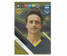 Fotbalová kartička Panini FIFA 365 – 2019 Fans 122 Thomas Delaney Borussia Dortmund