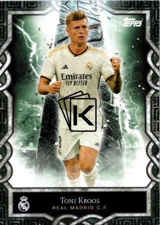 fotbalová kartička 2024-25 Topps Real Madrid CF Fan Set Monolith MO-4-Toni Kroos