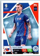 fotbalová karta Topps Match Attax EURO 2024 SVK10 Ondrej Duda (Slovakia)