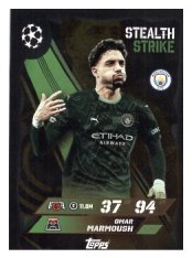 fotbalová kartička 2025-26 Topps Match Attax UCC 444 Omar Marmoush (Manchester City)