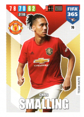 Fotbalová kartička Panini Adrenalyn XL FIFA 365 - 2020 Team Mate 70 Chris Smalling Manchester United