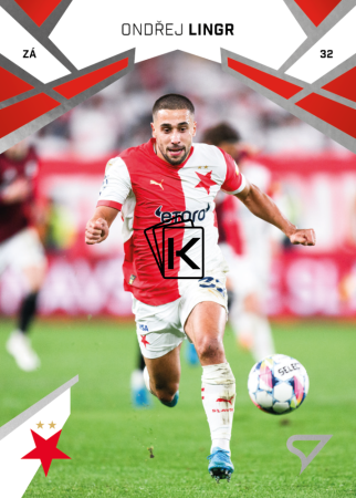 Fotbalová kartička 2024-25 SportZoo Chance Liga Serie 2 SK Slavia Praha 211 ONDŘEJ LINGR