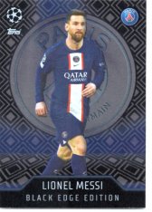 Fotbalová kartička 2022-23 Topps Match Attax UCL Black Edge 466 Lionel Messi - Paris Saint-Germain