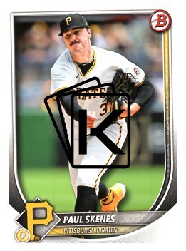 Baseballová karta 2025 Bowman 30 Paul Skenes, Pittsburgh Pirates