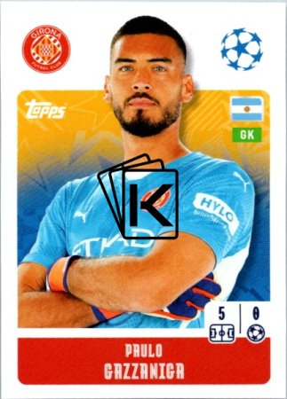 2024-25 Topps Champions League 222 Paulo Gazzaniga (Girona FC)