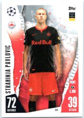 Fotbalová kartička 2023-24 Topps Match Attax UEFA Club Competitions 319 Strahinja Pavlovic FC Salzburg