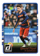 2016-17 Panini Donruss Soccer 25 Gerard Pique - FC Barcelona