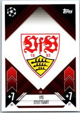 fotbalová kartička 2024-25 Topps Match Attax UEFA Club Competitions  172 Team Badge (VfB Stuttgart)