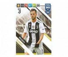 Fotbalová kartička Panini FIFA 365 – 2019 Team Mate 184 Miralem Pjanic Juventus