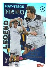 2025-26 Topps Champions League Historic Hat-Trick Heroes 35 Gareth Bale (Tottenham Hotspur)