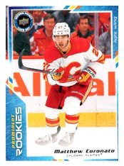 hokejová kartička 2023-24 UD National Card Day NHCD-10 Matthew Coronato Calgary Flames