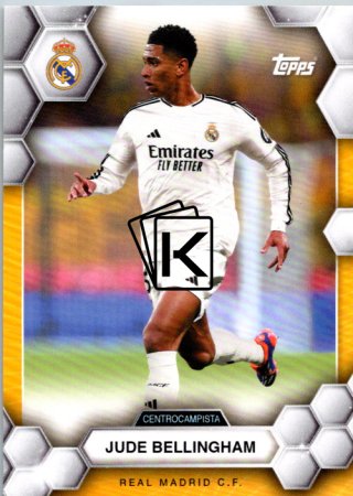 fotbalová kartička 2024-25 Topps Real Madrid CF Fan Set 14 Jude Bellingham