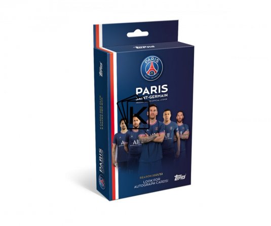 2021-22 Topps Paris Saint-Germain Team Set Box