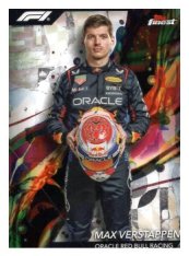 2024 Topps Finest F1 Common 95 Max Verstappen – Oracle Red Bull Racing