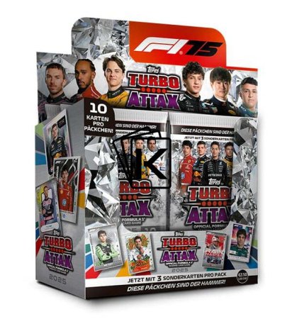 2025 Topps Turbo Attax Formule 1 Box