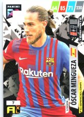 fotbalová kartička Panini Adrenalyn XL FIFA 365 2022 RS 7 Oscar Mingueza FC Barcelona