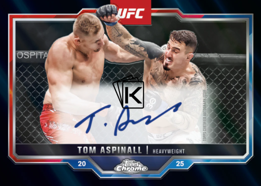 2025 Topps Chrome UFC Blaster Box