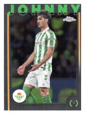 fotbalová kartička 2024-25 Topps Chrome UCC 84 Johnny Cardoso, Real Betis Balompié