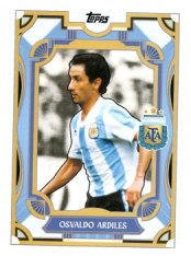 fotbalová kartička 2024-25 Topps Argentina Argentine Tango 28 Osvaldo Ardiles