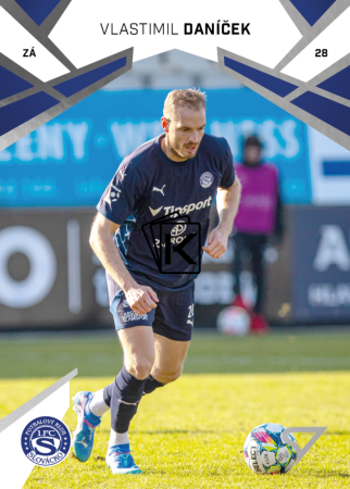 Fotbalová kartička 2024-25 SportZoo Chance Liga Serie 2 1.FC Slovácko 254 VLASTIMIL DANÍČEK