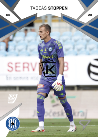 Fotbalová kartička 2024-25 SportZoo Chance Liga Serie 1 SK Sigma Olomouc Tadeáš Stoppen 109