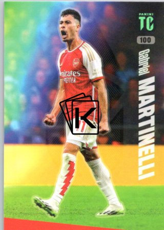 fotbalová karta Panini Top Class 100  Gabriel Martinelli (Arsenal)