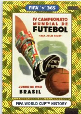 fotbalová karta Panini Adrenalyn XL FIFA 365 2021 FIFA World Cup History 373. Brazil 1950