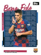 fotbalová kartička 2025-26 Topps Team set FC Barcelona Bona Fide Baller 22 Luis Suárez