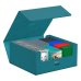 Ultimate Guards Storage Box Treasurehive 90+ XenoSkin Petrol Blue St