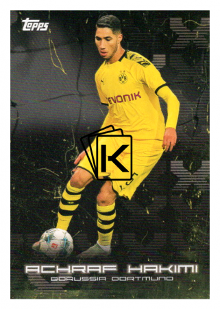 2020 Topps Borussia Dormund 11 Achraf Hakimi