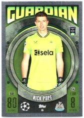 Fotbalová kartička 2023-24 Topps Match Attax UEFA Club Competitions 65	Nick Pope Newcastle United